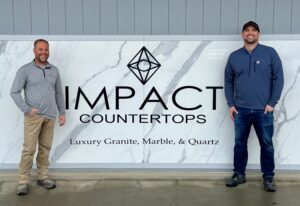 custom countertop fabrication by local shop with detailed craftsmanship  