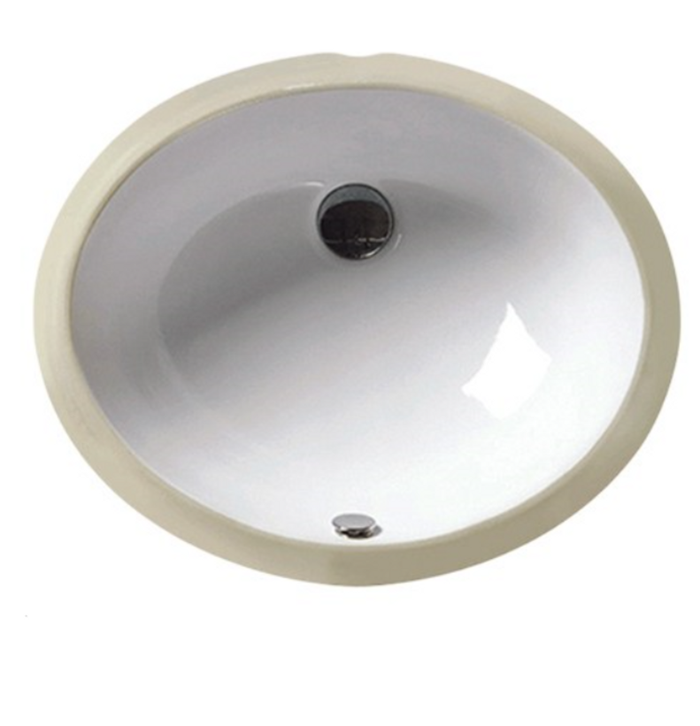 small oval undermount bathroom sink
